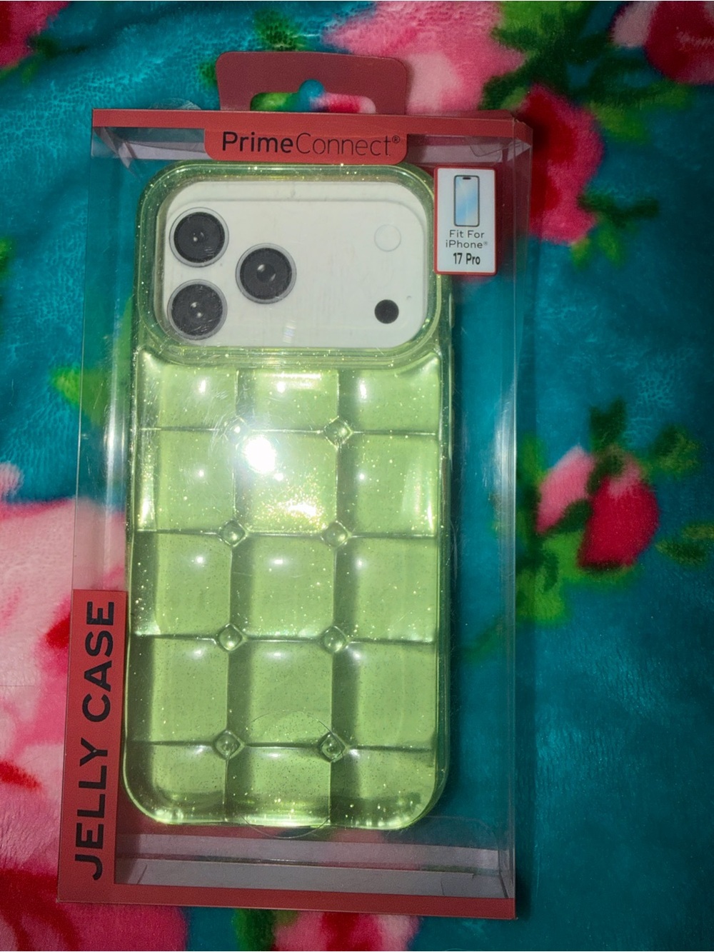 Green Jelly Case for iPhone 17 Pro